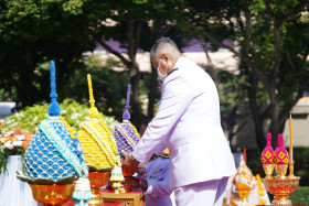 กระทรวง อว. จัดพิธีถวายราชสักการะพระบรมราชานุสาวรีย์ รัชกาลท ... พารามิเตอร์รูปภาพ 11